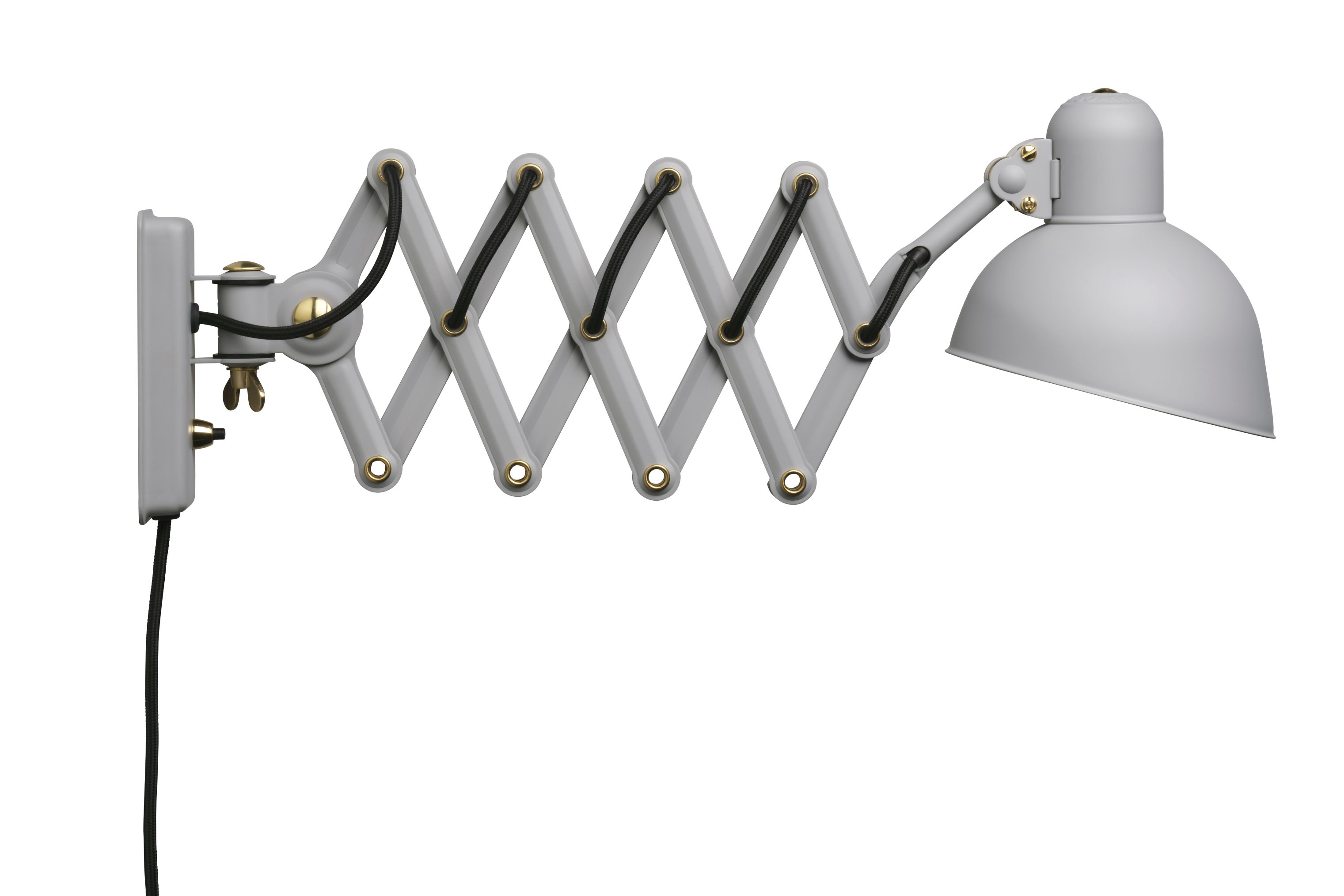 6718 Extendible wall lamp KAISER idell Easy grey Fritz Hansen SINGLE PIECES