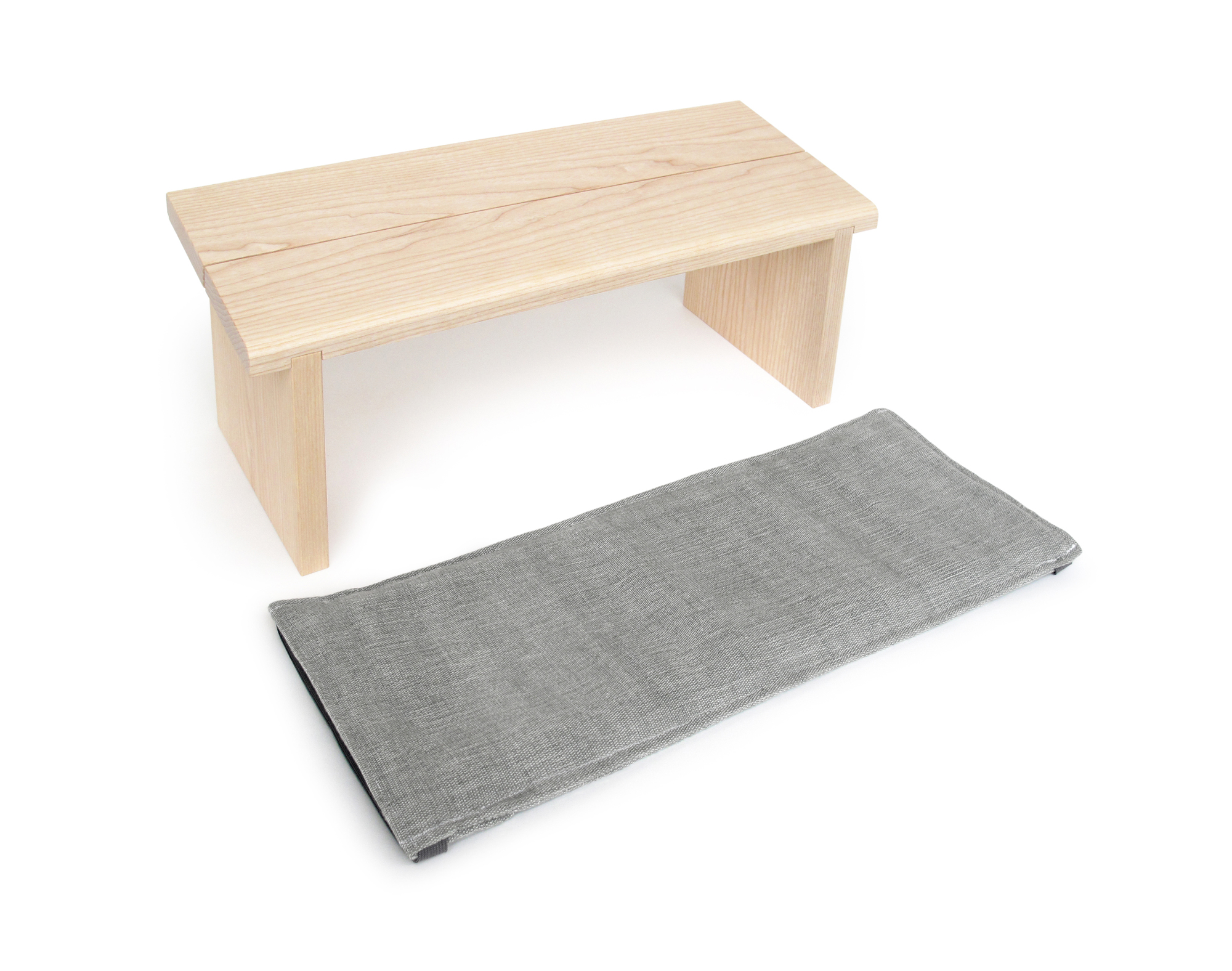 Cushion for Meditation Bench Side by Side