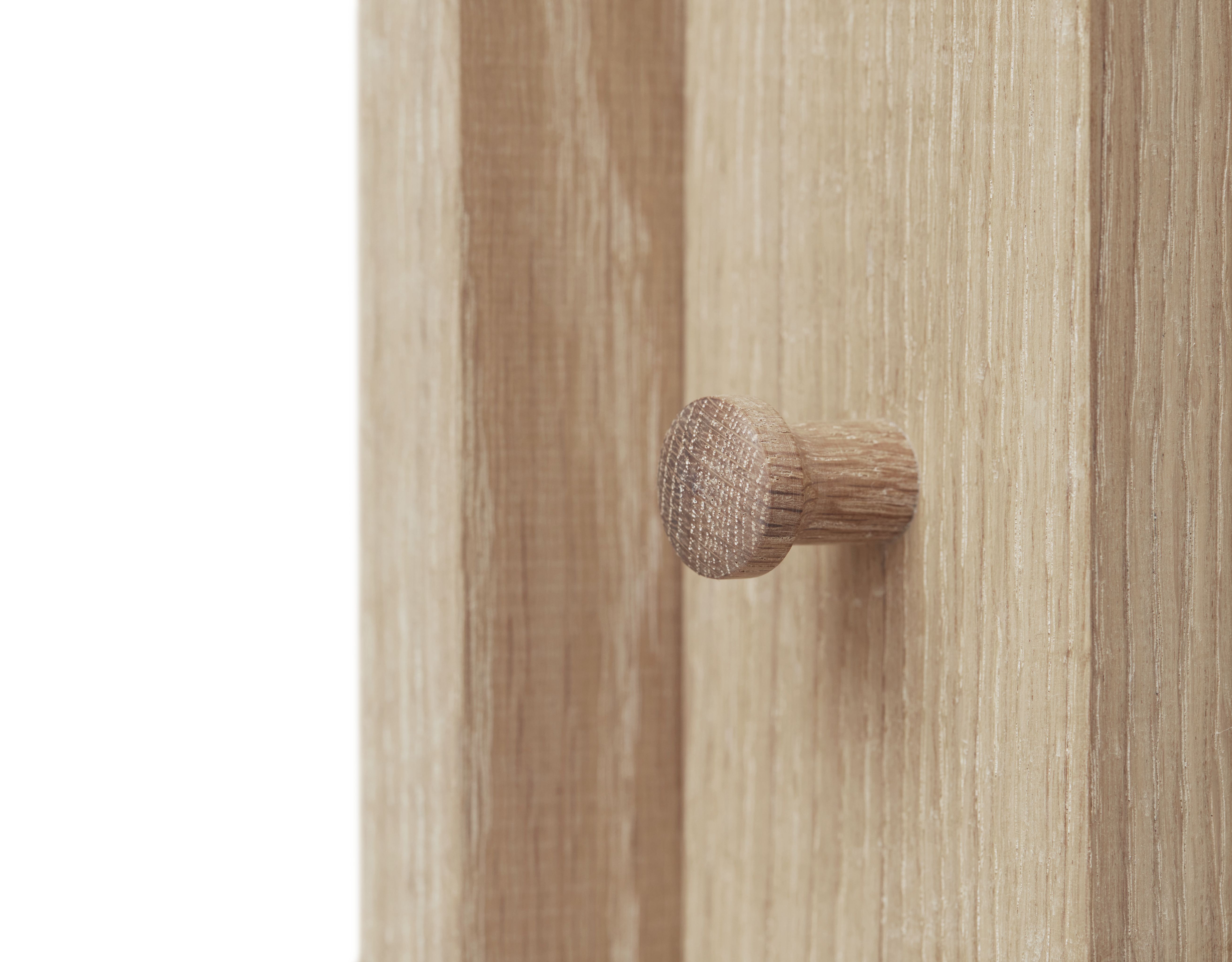 Foyer Coat Rack white oiled Form & Refine