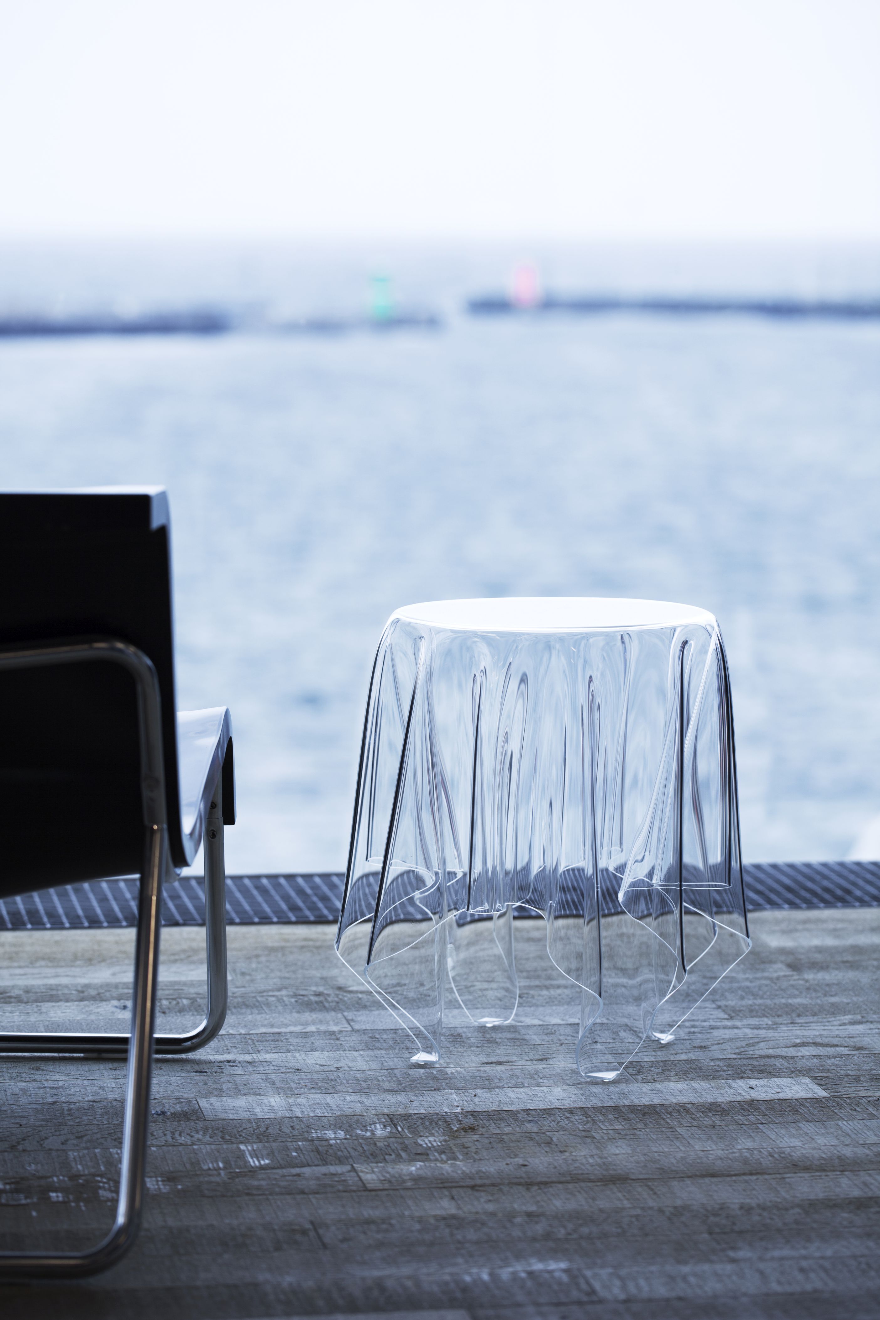 Essey Illusion Side Table transparent Klein & More
