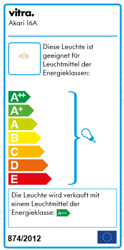 Akari pendant lamp 16A Vitra