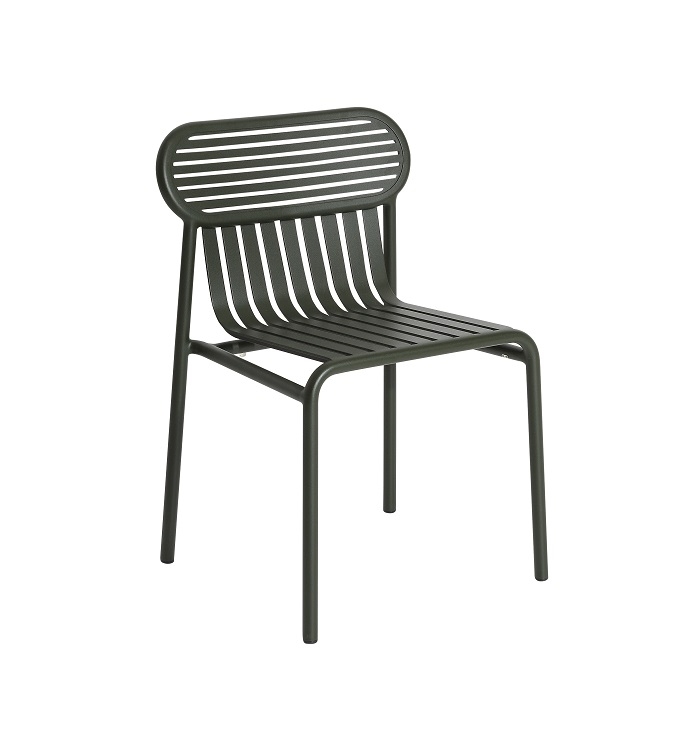 Week-End Chair Glass Green Petite Friture