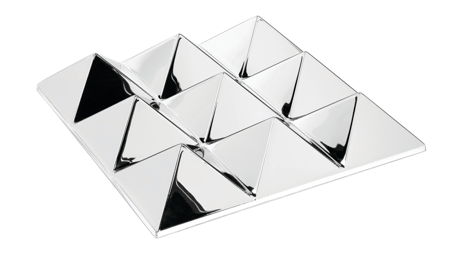 Mirror Sculptures 9 Pyramids Verpan