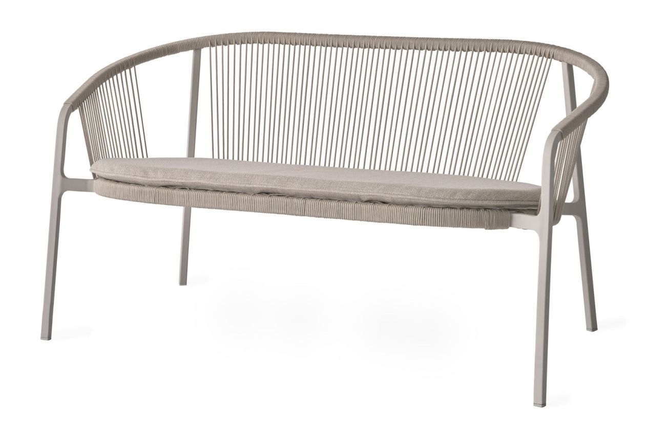 Lagrasse two-seater outdoor sofa Vipp