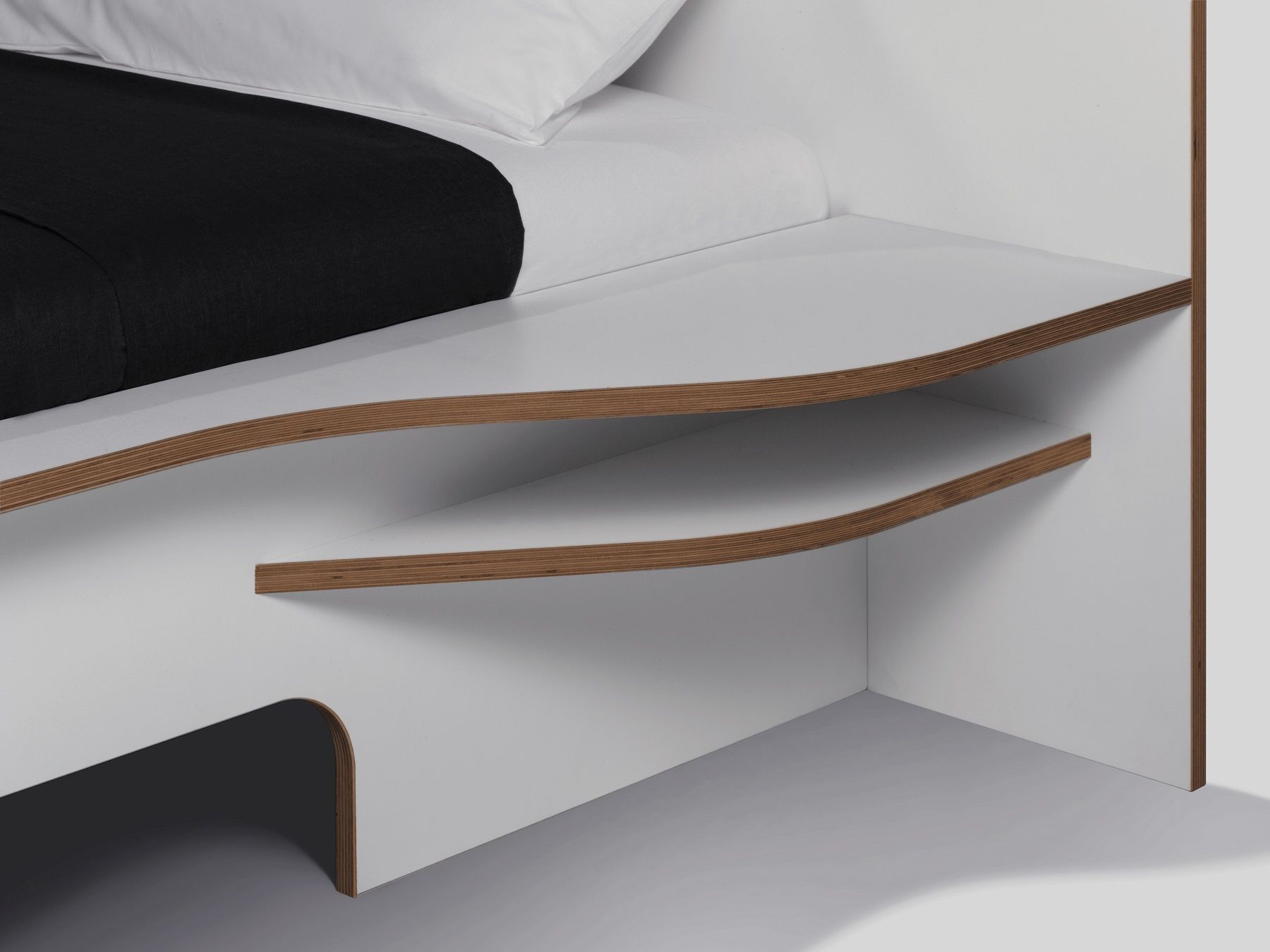 Plane Double bed Müller Möbelwerkstätten