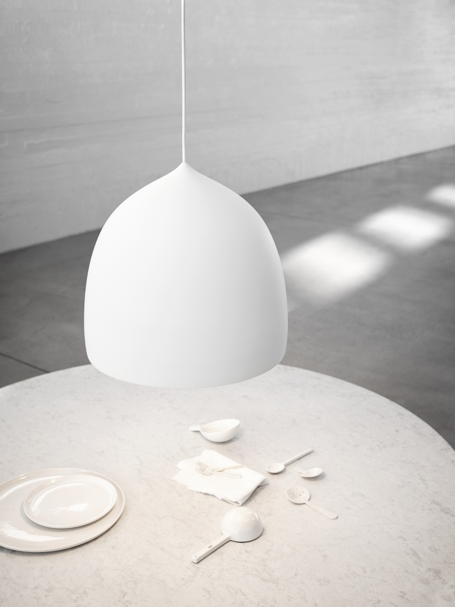 Suspence P2 Pendant Lamp Fritz Hansen White