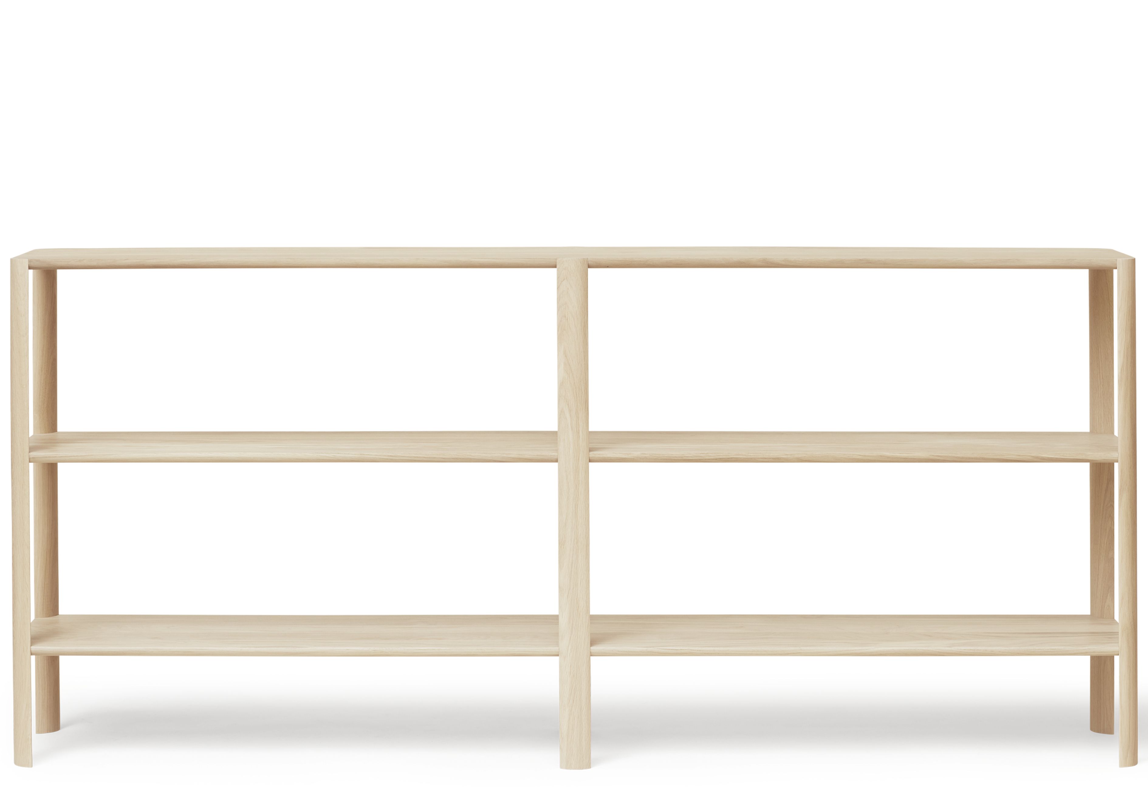 Leaf Shelf 2x3 Oak white oiled Form & Refine