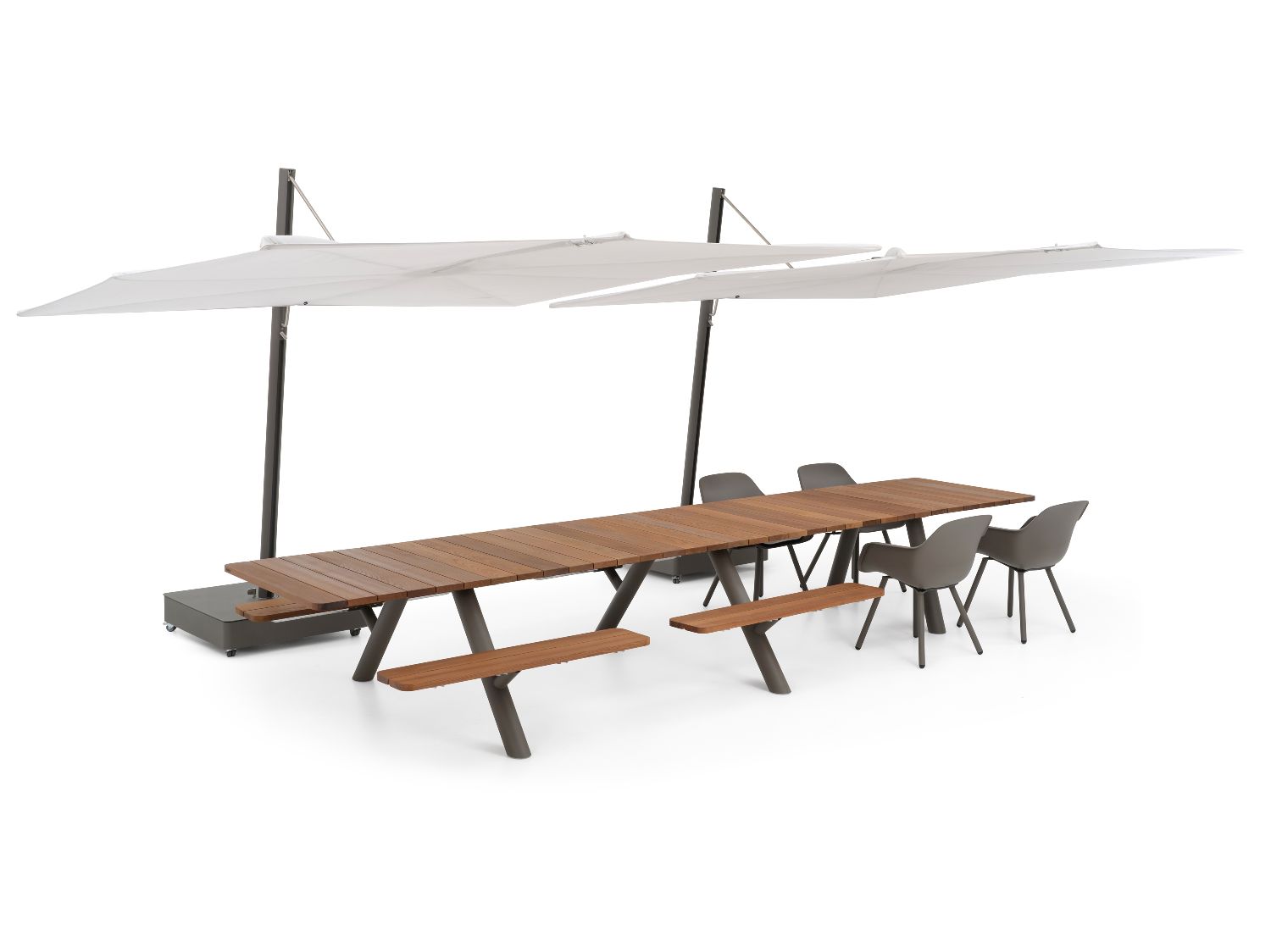 Panigiri Combo table and bench Outdoor Extremis