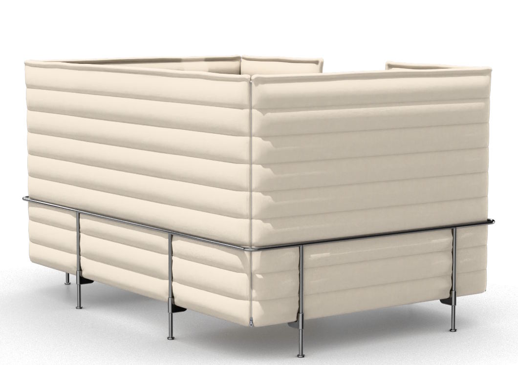 Alcove Cabin 2-seater highback sofa Vitra