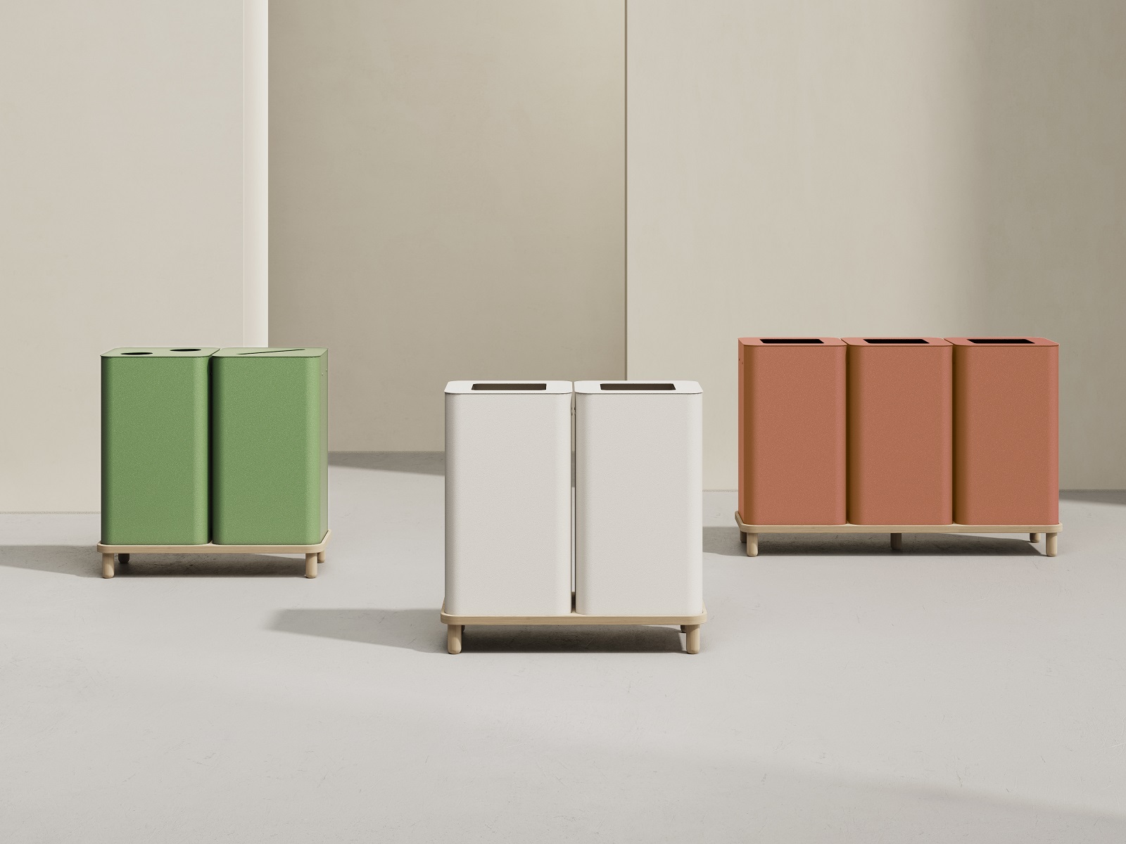 Arkad Bin waste bin / waste separation Mizetto QUICK SHIP