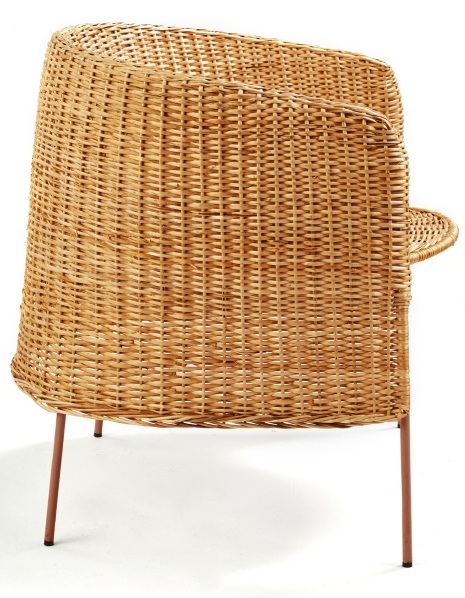 Caribe Natural Lounge Chair Lounge chair Outdoor ames