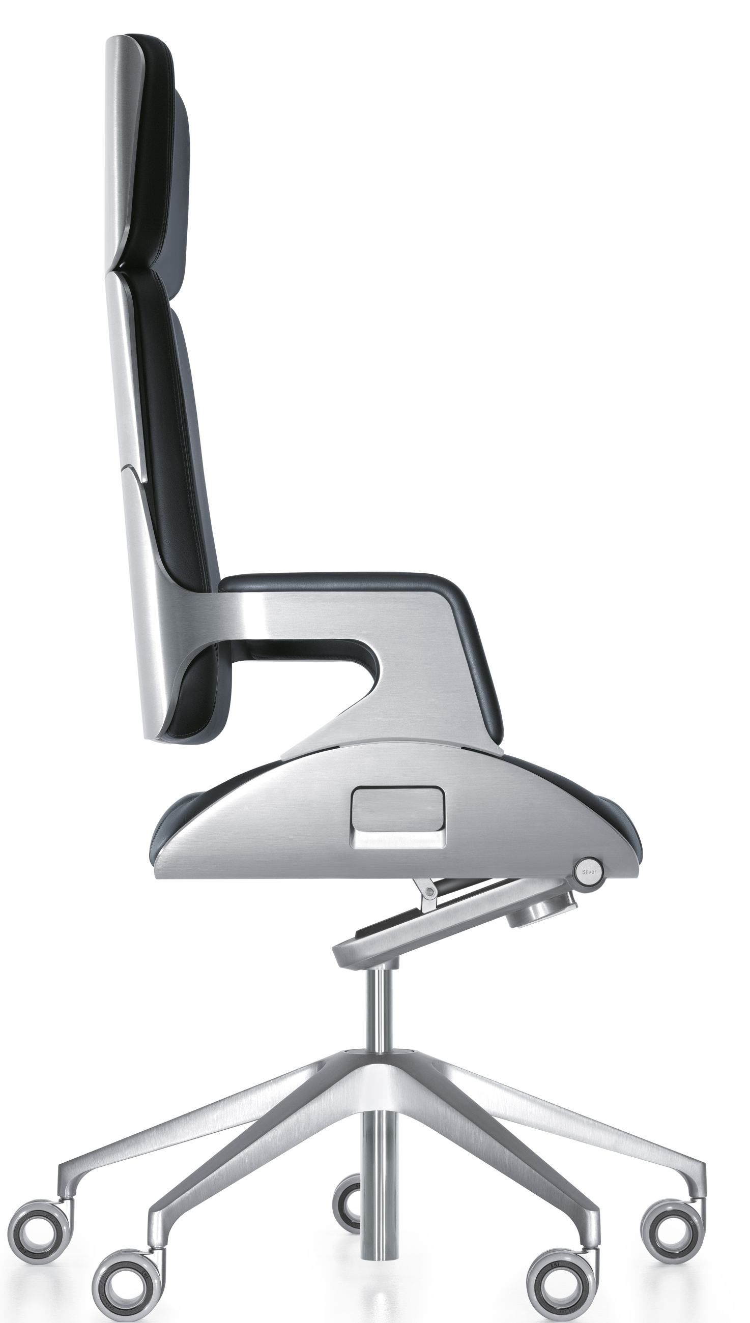 Silver SV11P Office Swivel Chair high Interstuhl