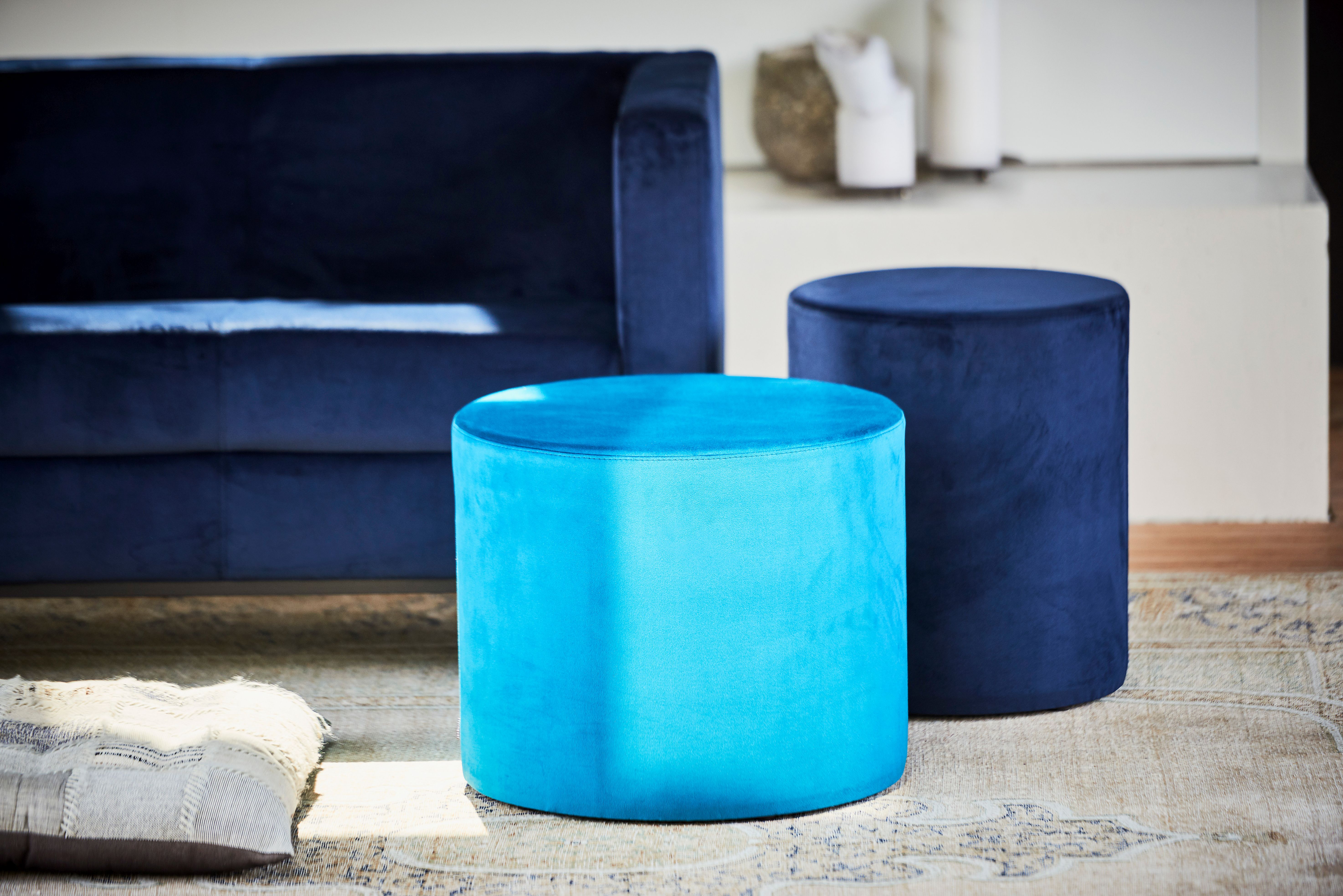 Rondo Pouf Ø 50 Black Jan Kurtz