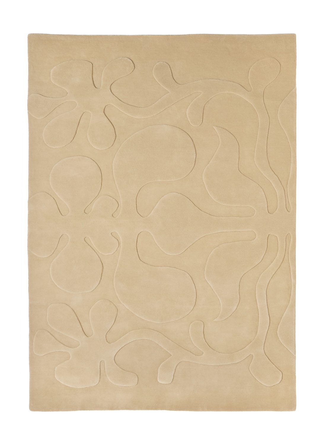 Lucia Eames Rooted Carpet Ivory Nanimarquina