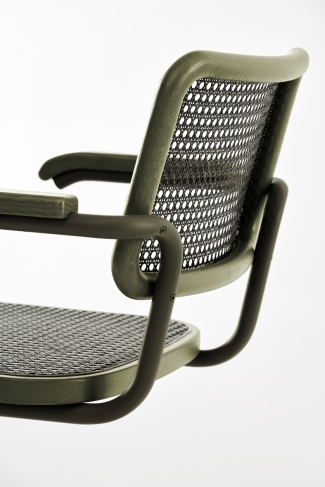 S 64 V Tubular steel classic cantilever chair Thonet