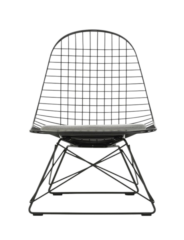 LKR-5 Wire Chair Chair with Seat Cushion Vitra