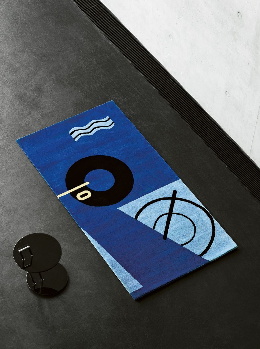 Blue Marine Rug 179x350cm ClassiCon