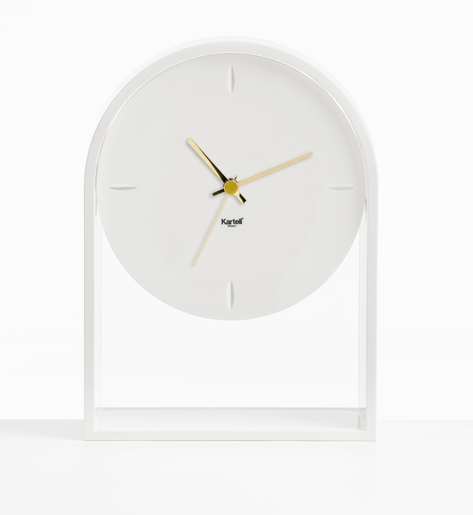 Air du Temps Desk Clock Kartell White