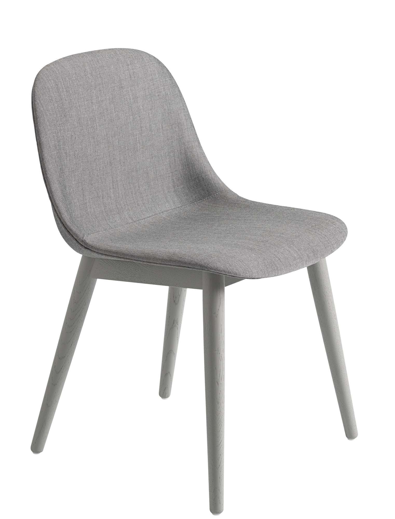 Fiber Side Chair Wood Base Chair Muuto