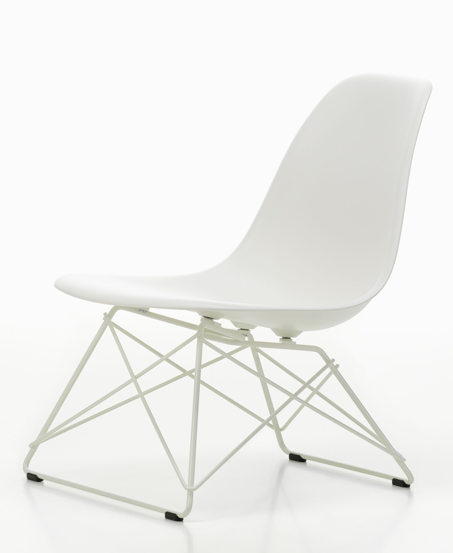 Eames Plastic Side Chair LSR Chair Vitra