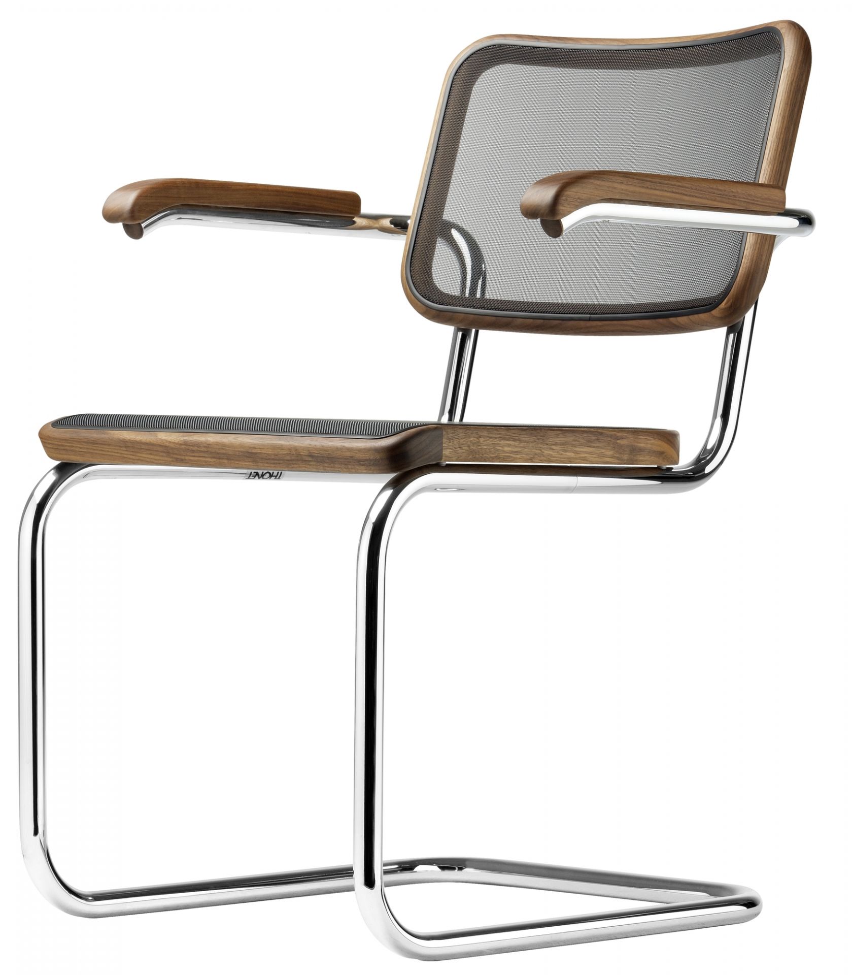 S 64 N Tubular steel classic cantilever chair Thonet