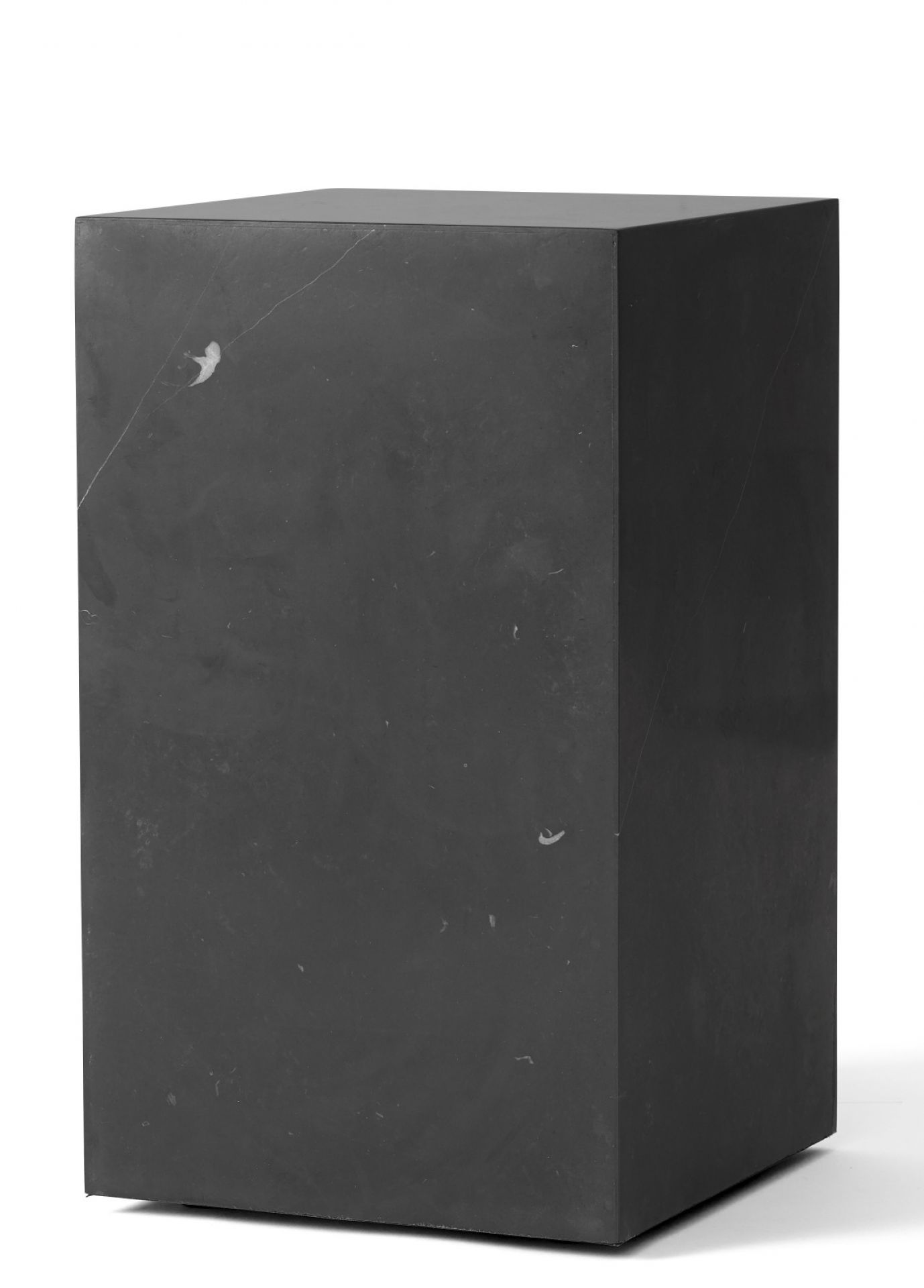 Plinth Tall Side table Audo Black Marble Marquina Plinth Tall Side table Audo Black Marble Marquina