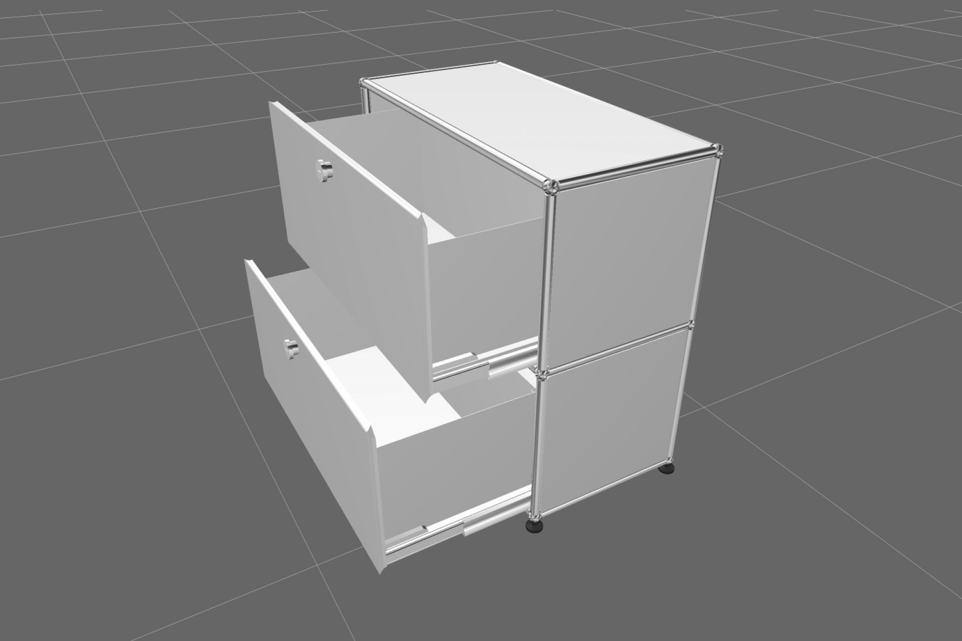 USM Haller Sideboard 2 Flaps Pure white - FAST DELIVERY    