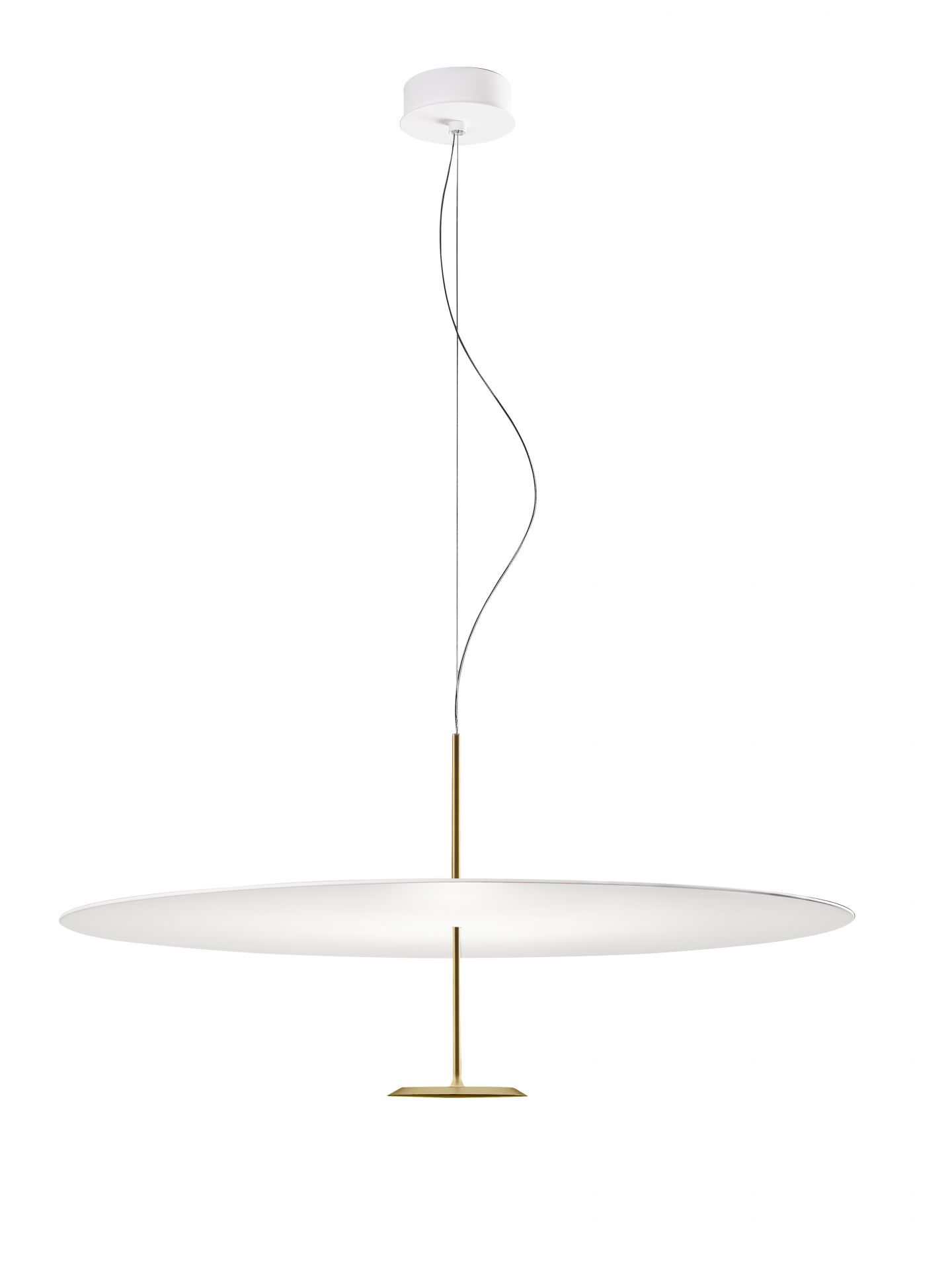 Dot 1100 pendant lamp brass anodised 3000K Lumina