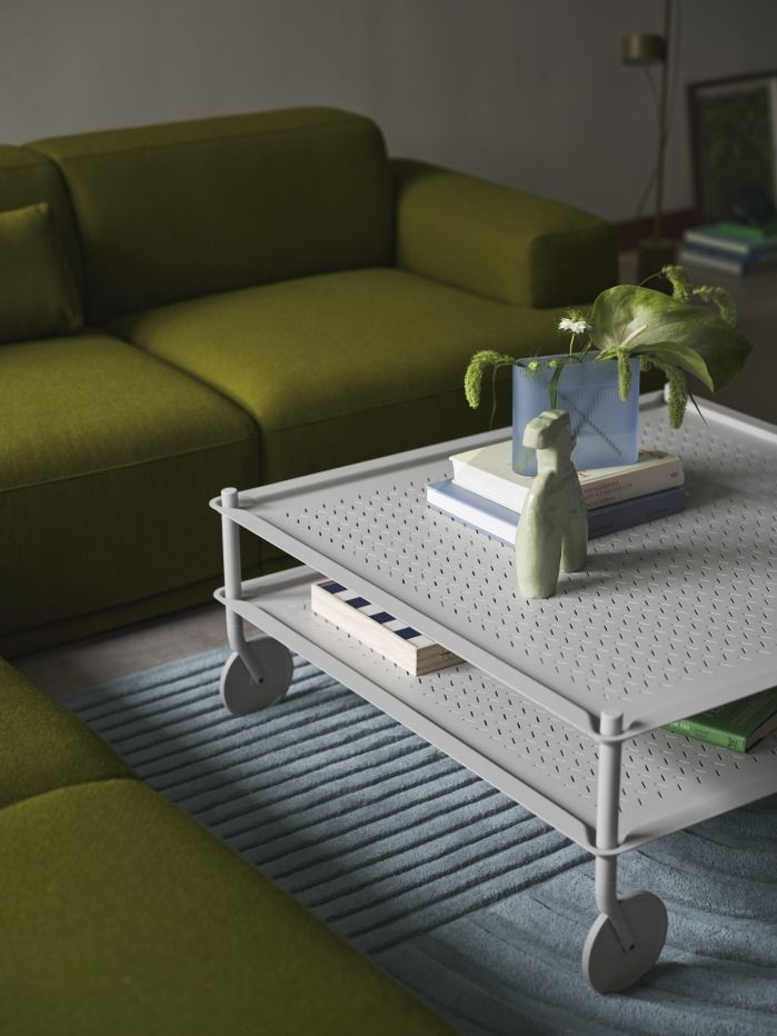 Flow Coffee Table Coffee Table on castors Indoor / Outdoor Muuto