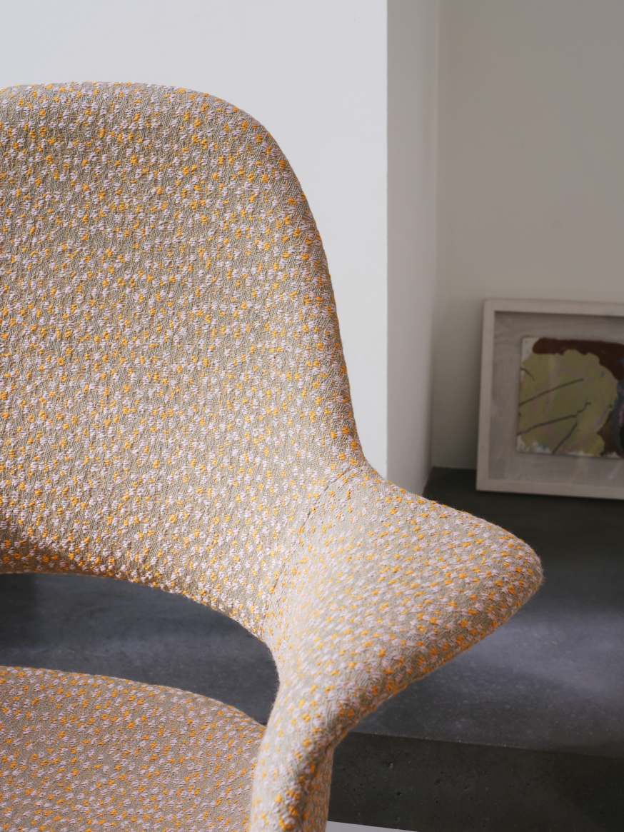 Organic Conference conference chair Vitra fabric Kvadrat Ria 03 (981) LIMITED EDITION EXHIBITION PIECE 