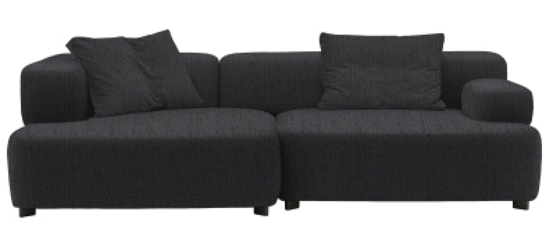 Alphabet 3-Seater Sofa Armrest left Fritz Hansen