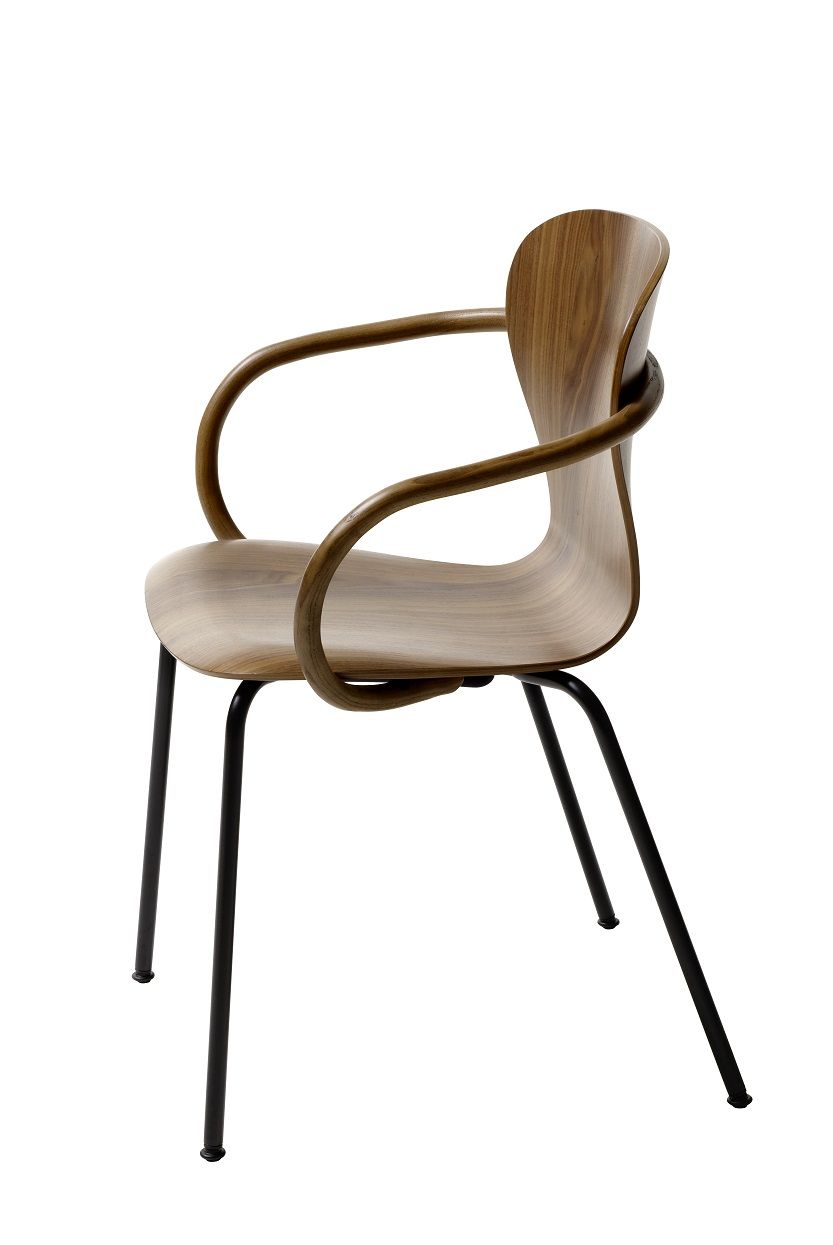 S 220 F Chair with armrest Thonet