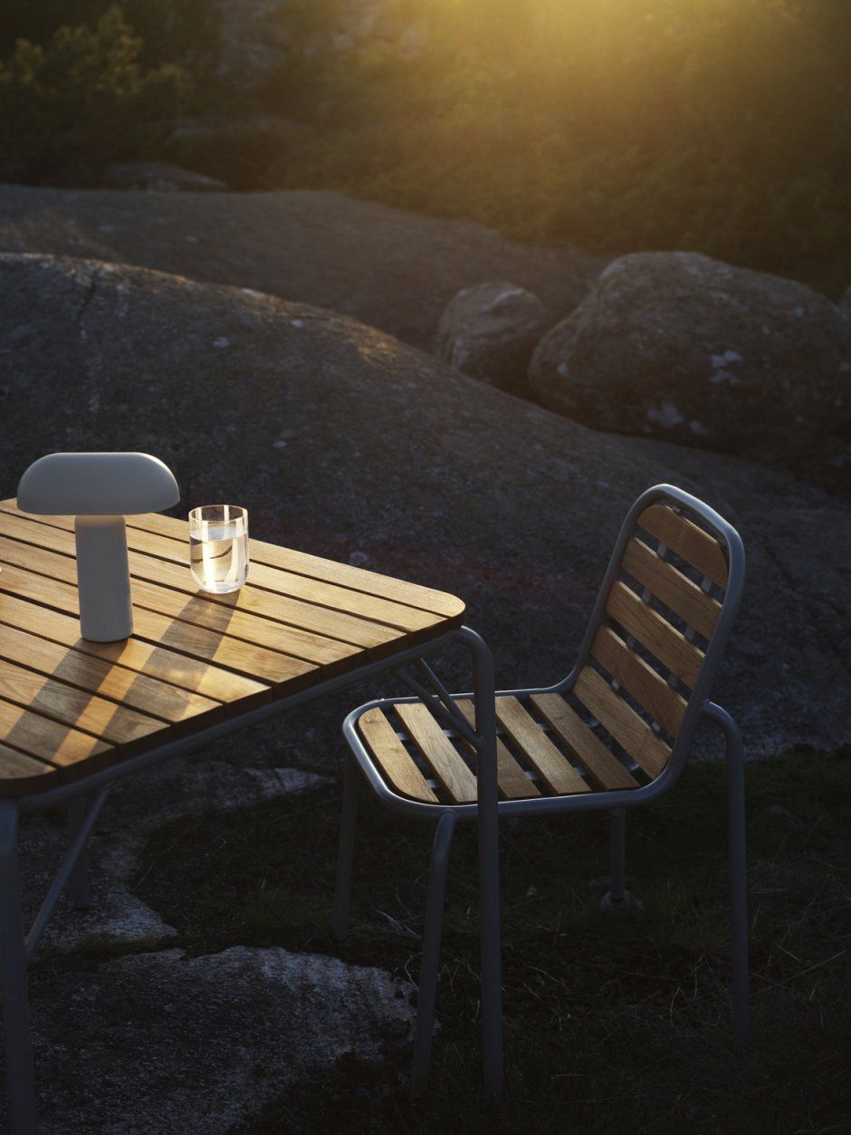 Vig Chair Wood Chair Outdoor Normann Copenhagen  