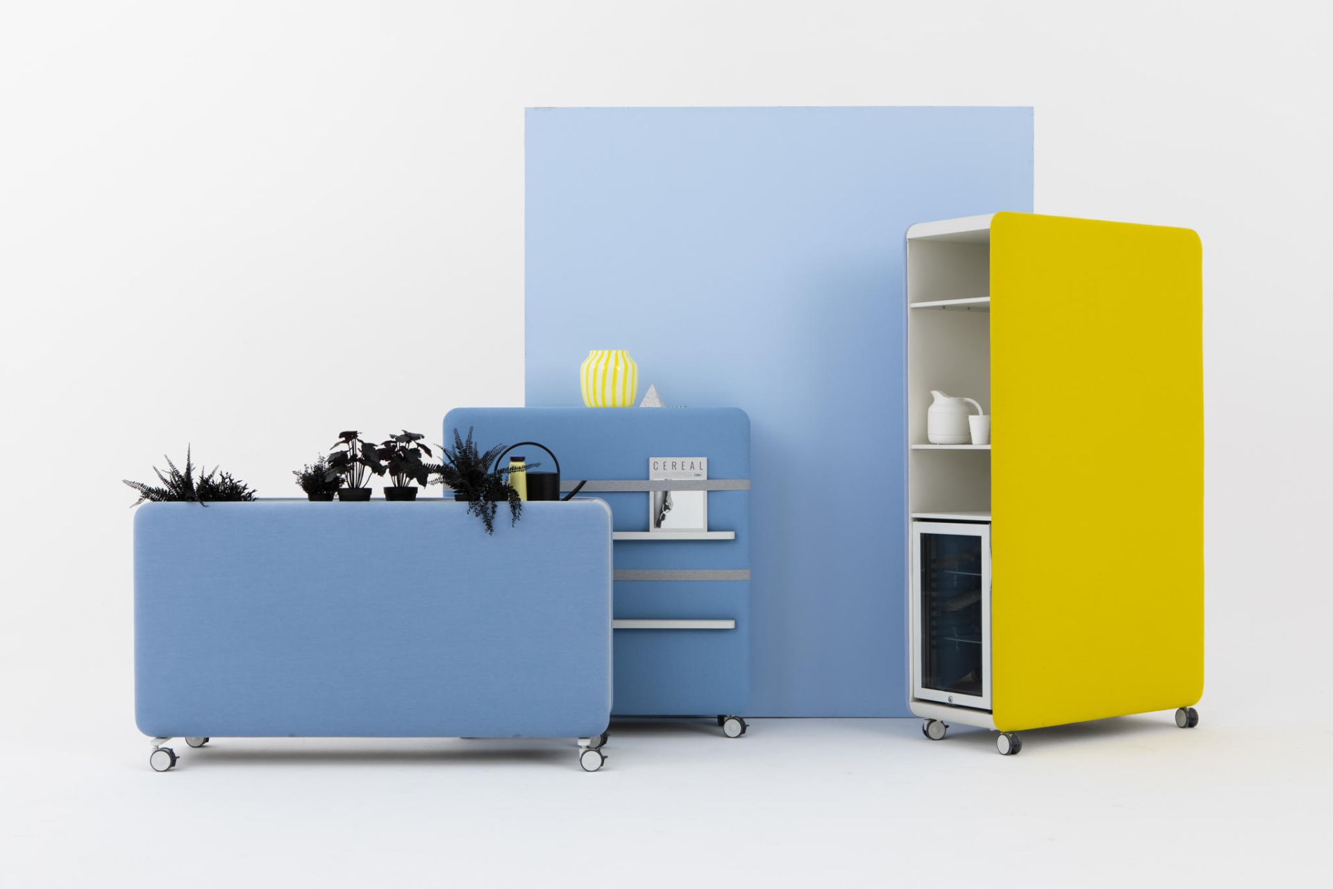Pillow Space acoustic / room divider Cascando