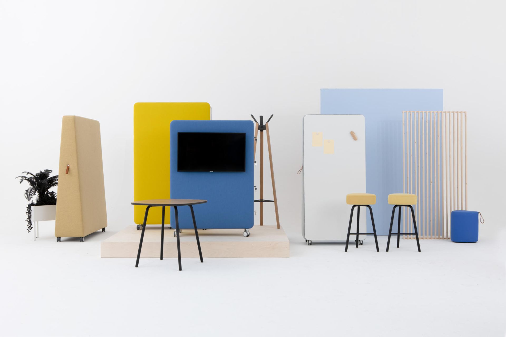 Pillow Space acoustic / room divider Cascando