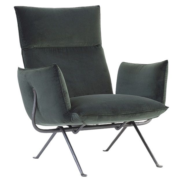 Officina Armchair with high back armchair high Magis