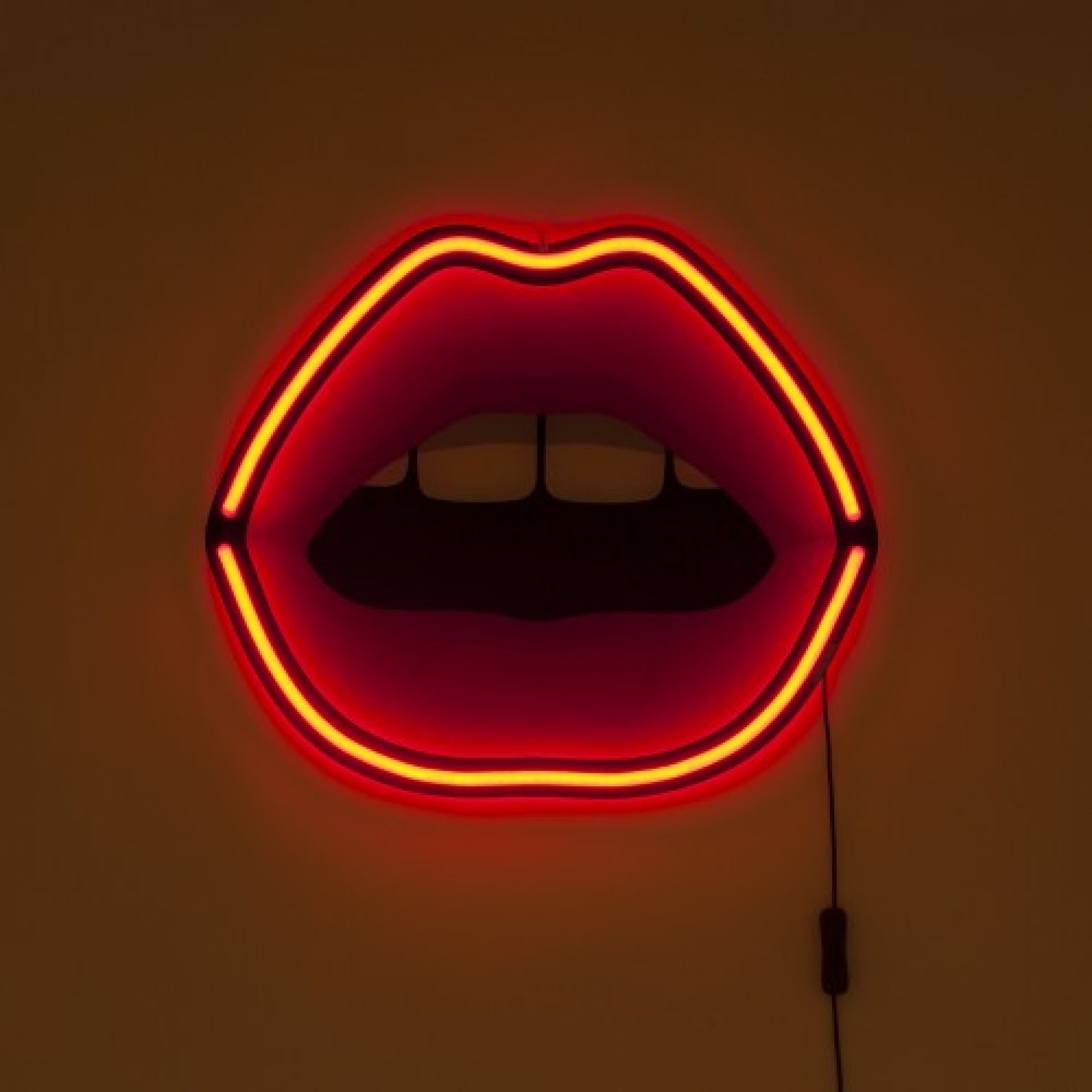 Blow Mouth LED wall light Seletti