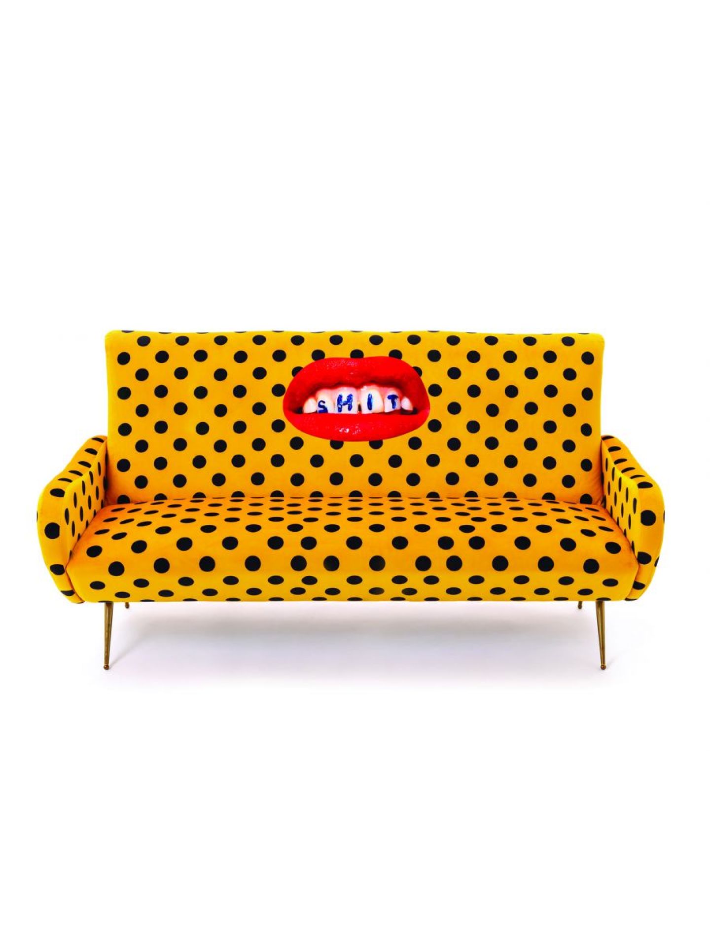 Toiletpaper 3-seater sofa Shit Seletti