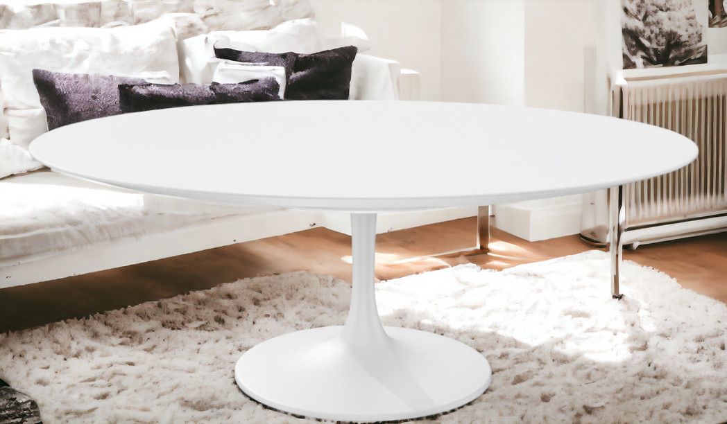 Saarinen oval coffee table H 39 cm Knoll International  