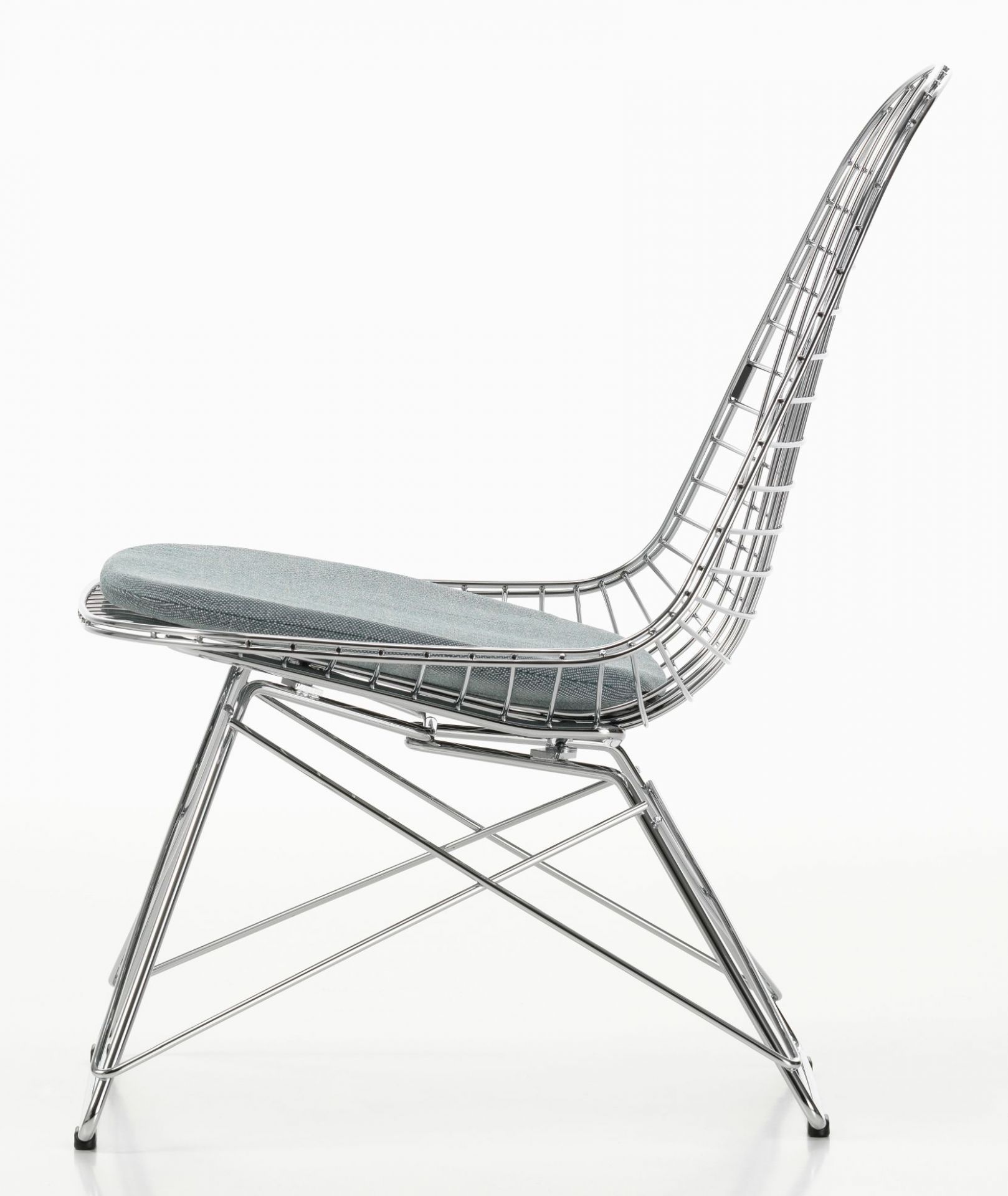 LKR-5 Wire Chair Chair with Seat Cushion Vitra
