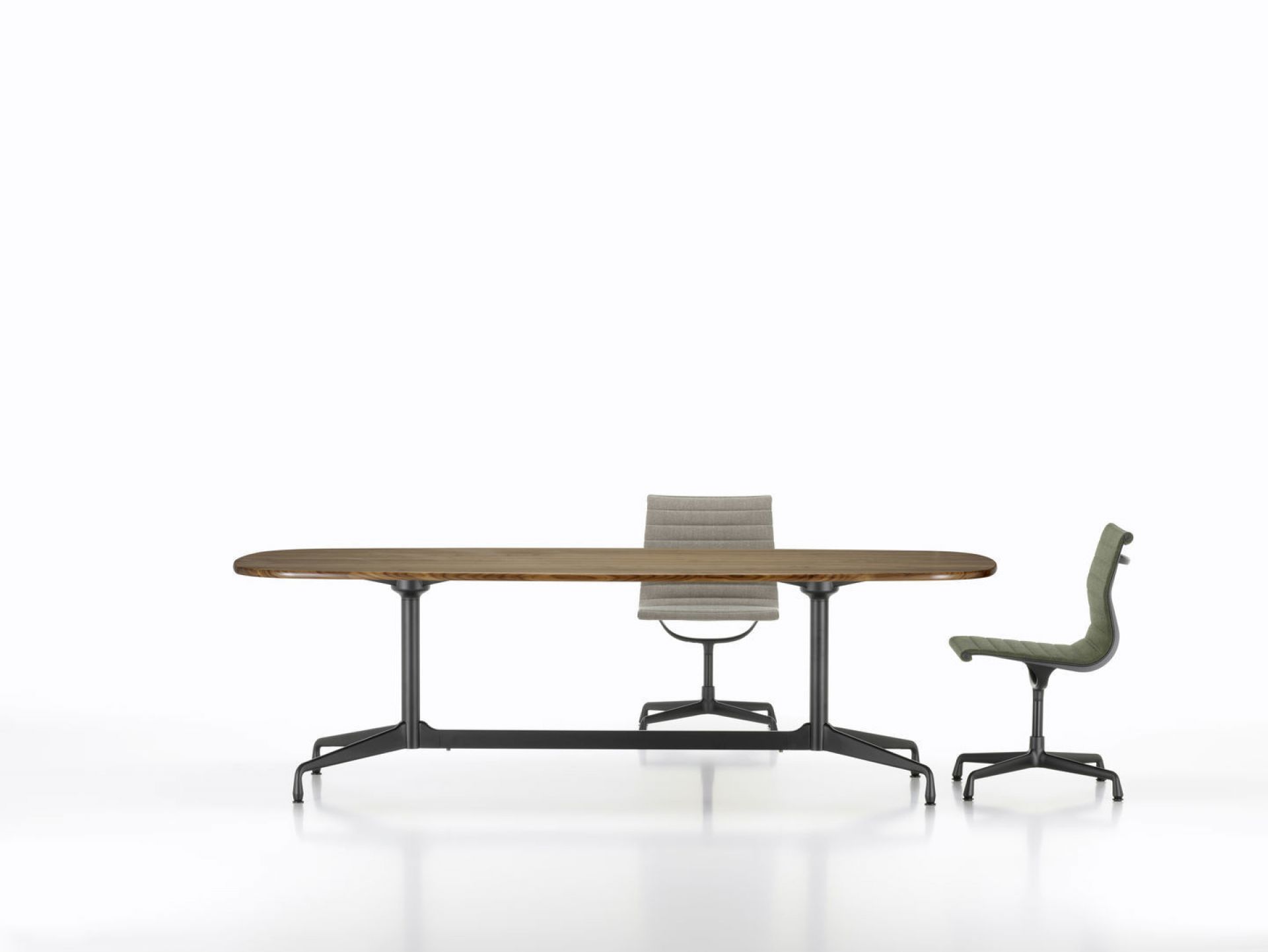 Eames Segmented Table Dining Dining Table Boat Shape 220 cm Vitra