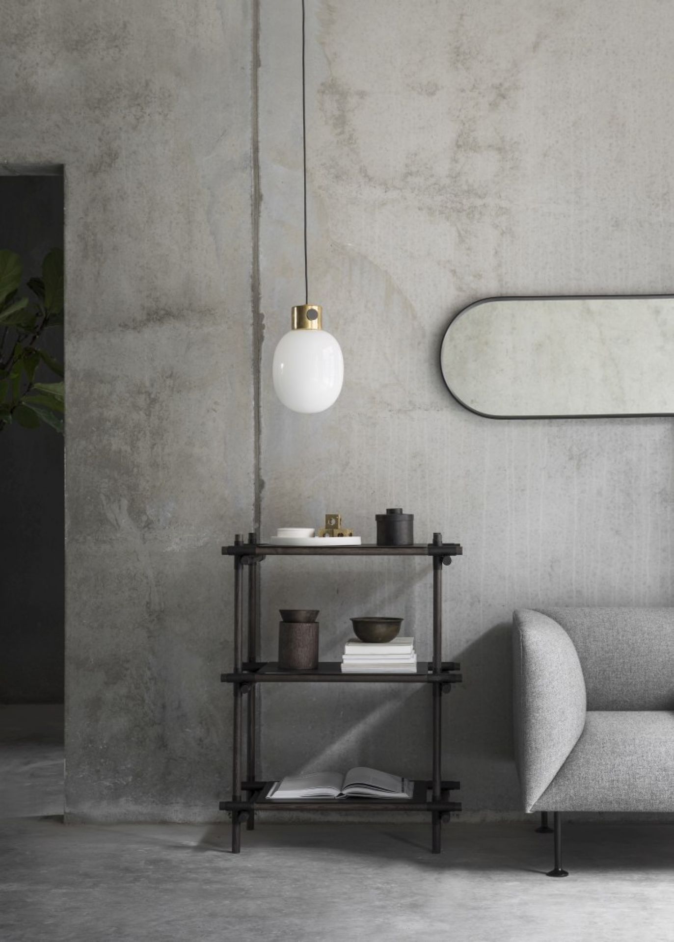 Norm Wall Mirror Oval Wall mirror Audo