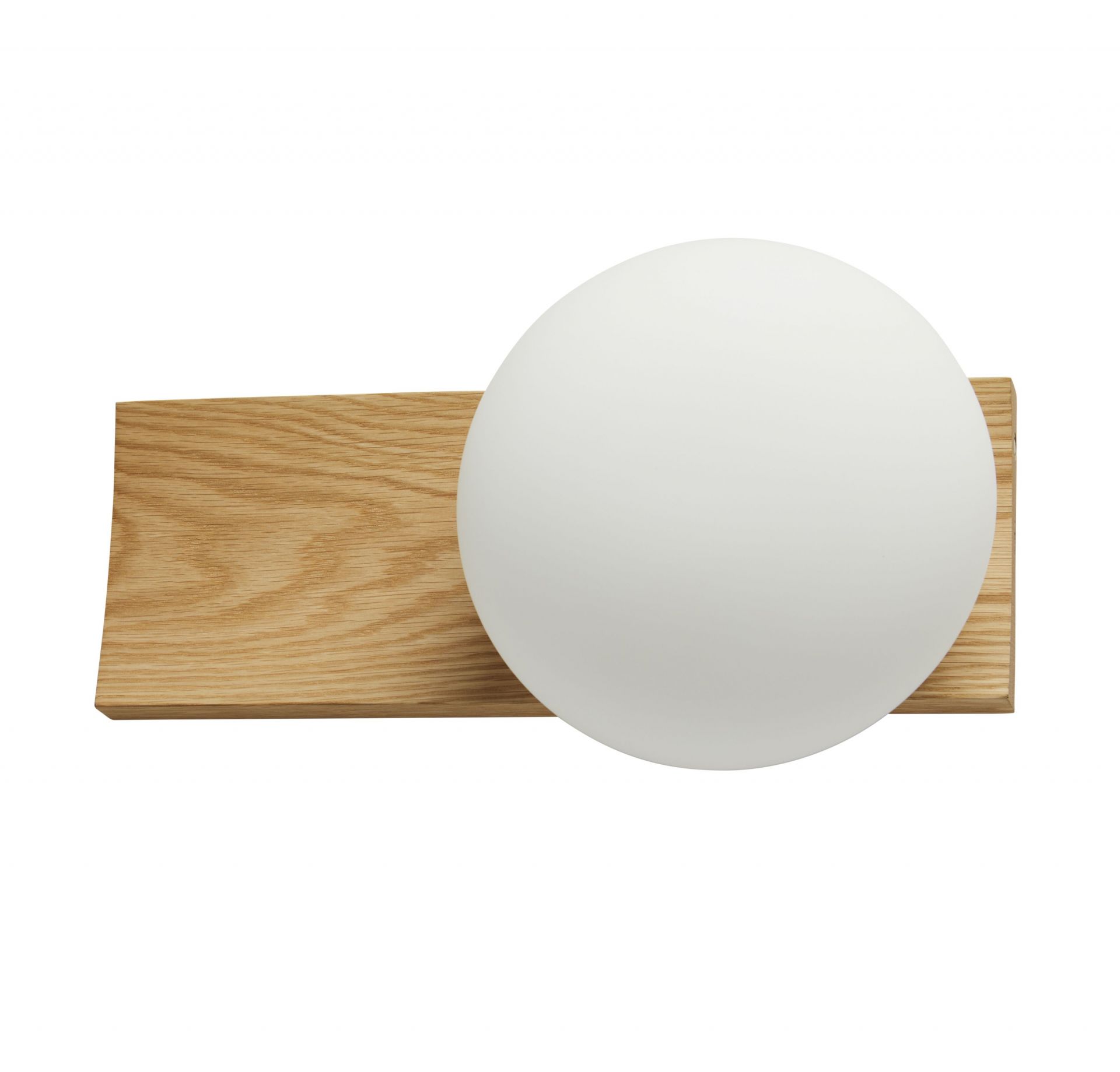 Dew Table and Wall Lamp Woud