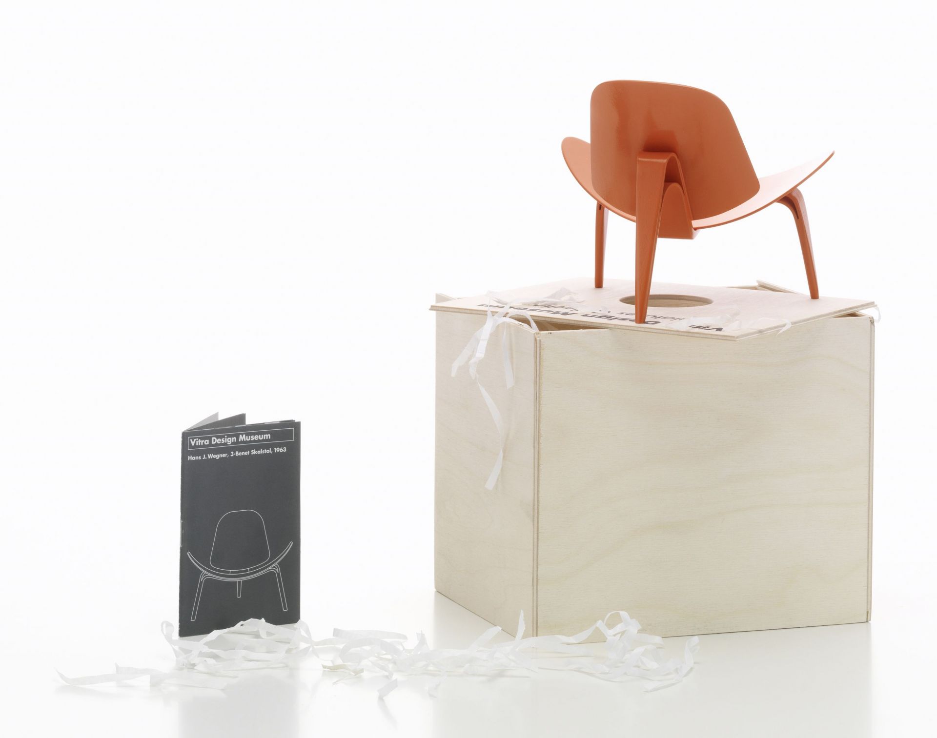 3-benet Skalstol [1963] Miniatur Chair Vitra