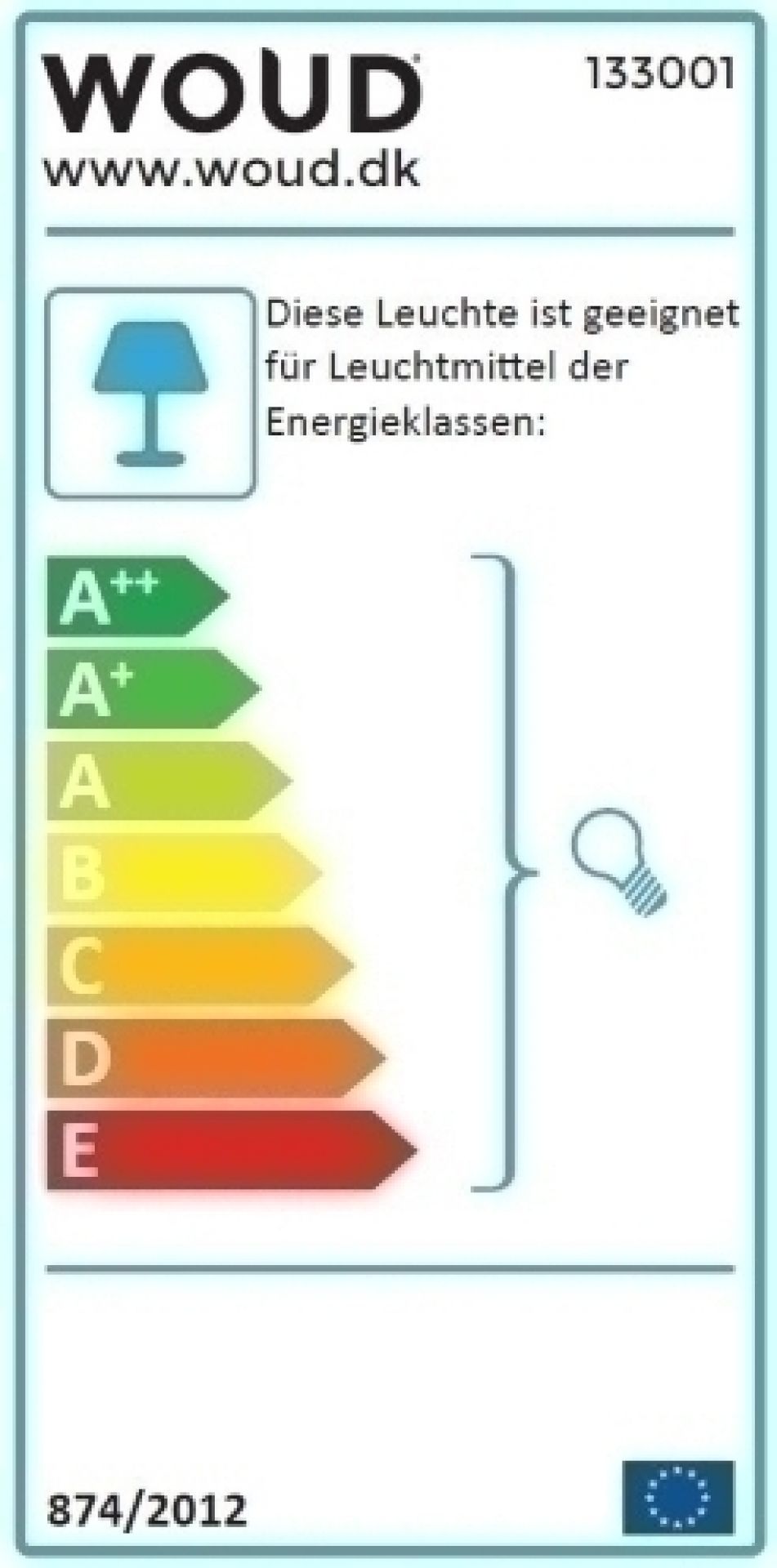 Gap Pendant Lamp short Woud