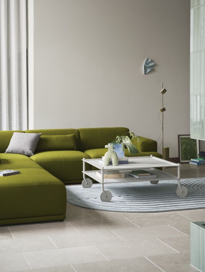Flow Coffee Table Coffee Table on castors Indoor / Outdoor Muuto