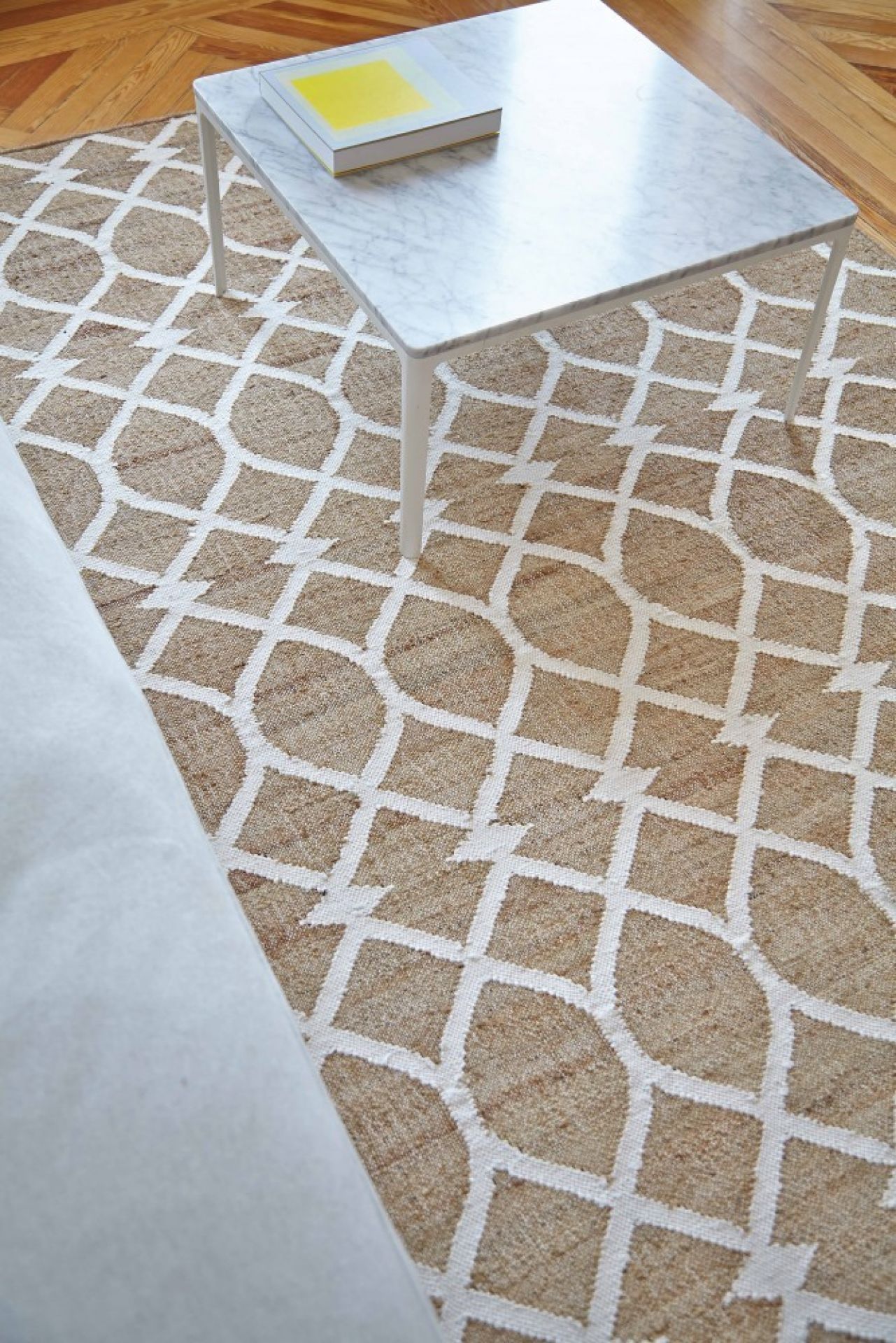 Kilim Rodas Teppich 170x240 GAN-weiß