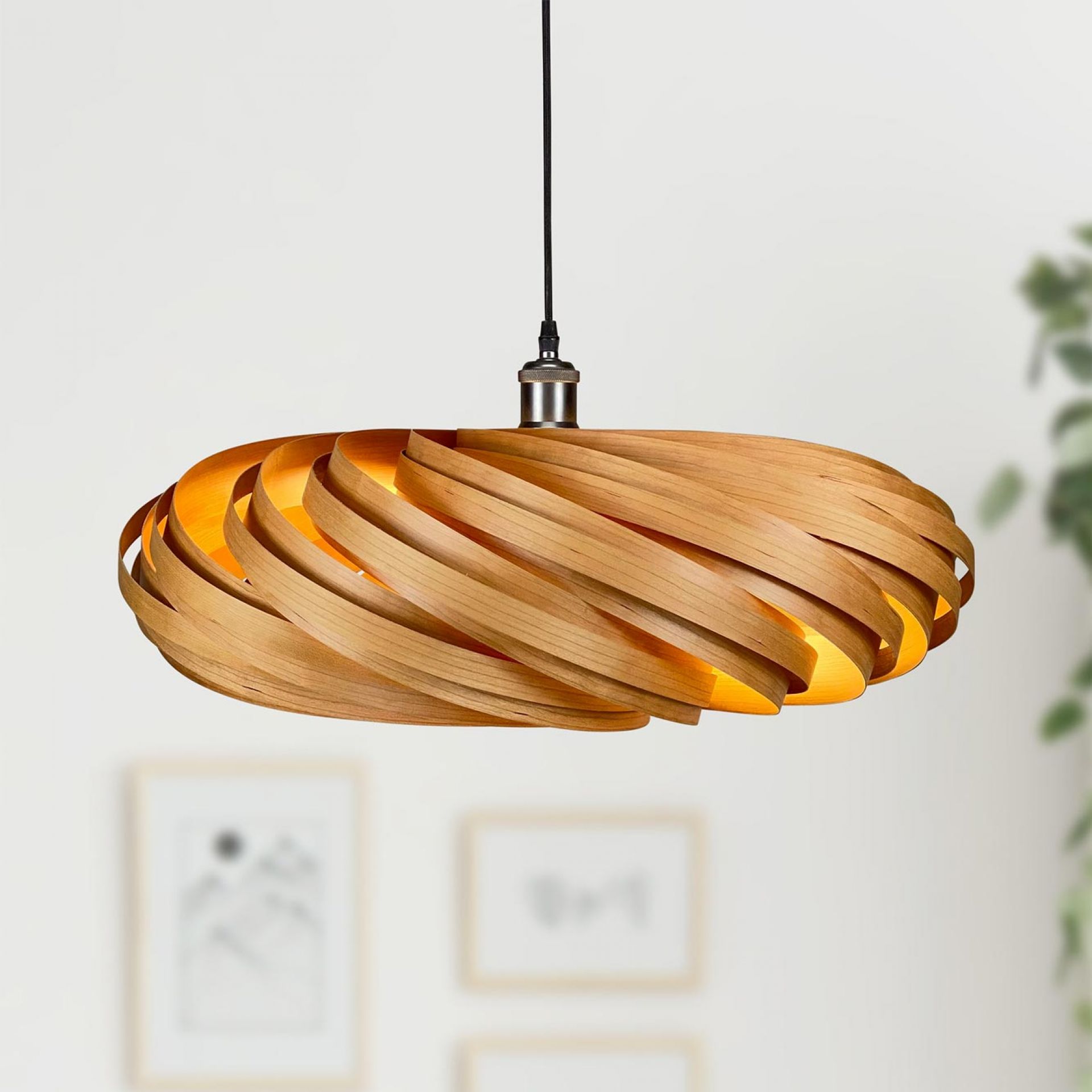 Veneria Pendant lamp Ø60 cm Cherry tree Gofurnit