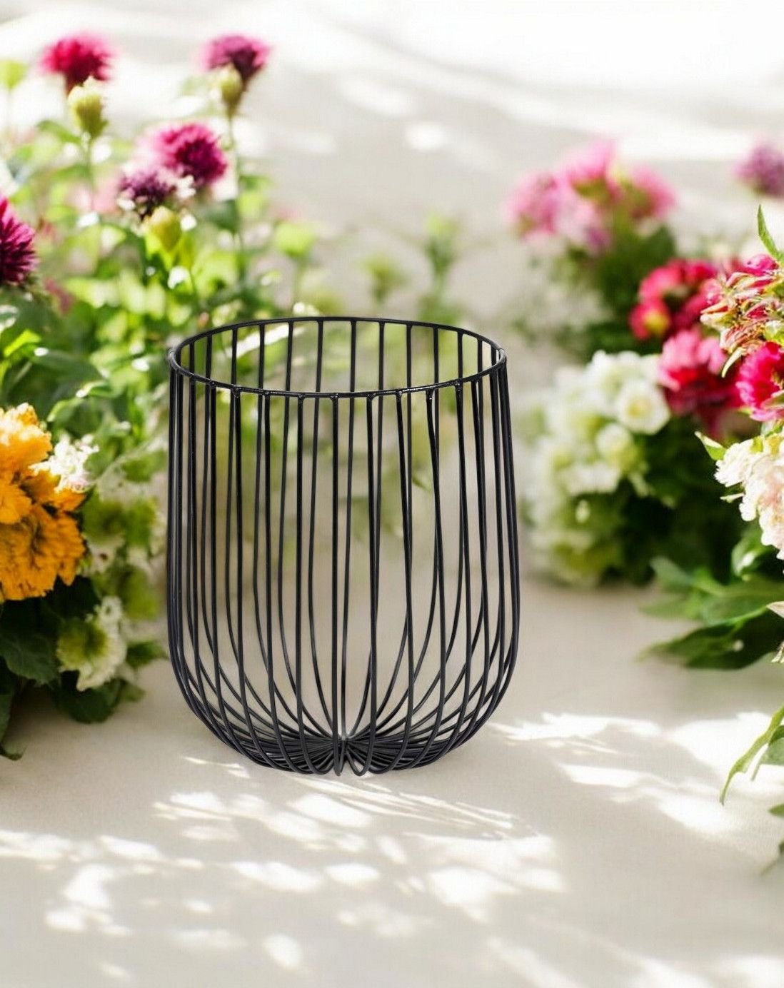 Catu Basket Black Serax ⌀20 x H 25 cm SINGLE PIECES