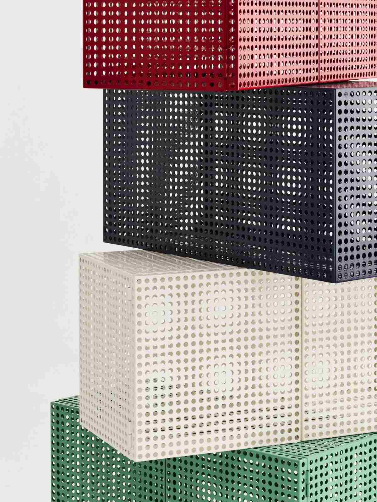 Perforated Cabinet Wall Small Wall Sideboard Hay